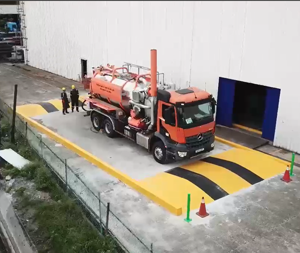 Truck Unloading Bay